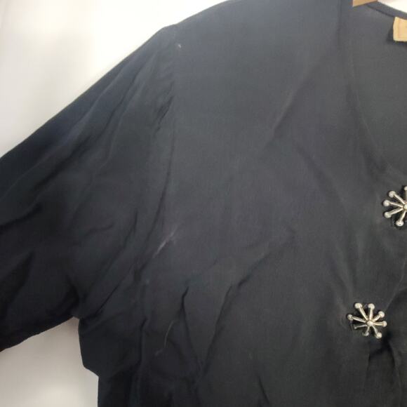 Double D Ranchwear- 2 piece boho set- Navy with embellishments- size Small/Med - Picture 11 of 16